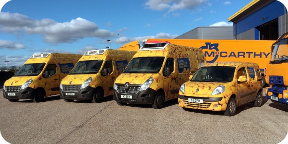 Going for Gold with our Fun and Fruity Vans!
